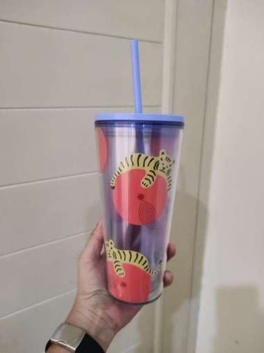 Starbucks Tumbler Cold Cup Tiger with Tangerine Edition Venti