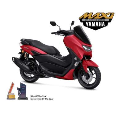 Yamaha All New Nmax 155 Connected Non ABS Version Sepeda Motor [VIN 2022/ OTR Bangka Belitung] Matte Red Belitung