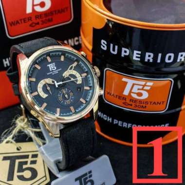 Jam Tangan Fashion Jam Tangan Pria T5 H3661 original chrono aktif bergaransi free box