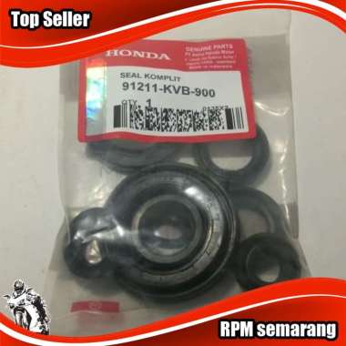 SEAL KOMPLIT ASSY OLI SEAL SET OIL HONDA VARIO BEAT SCOOPY KARBU Original  KVB - Mph004912