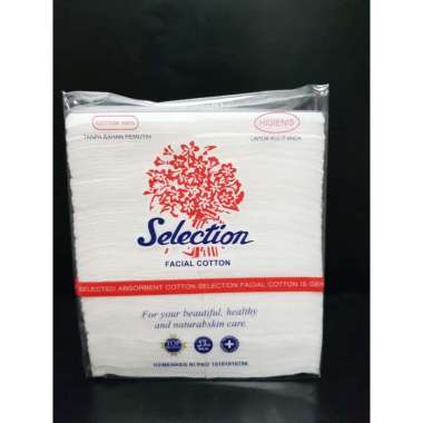 kapas SELECTION wajah / facial cotton pembersih - 35 gr