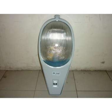 Kap PJU Cobra E27 Kaca Cembung Flat Kap Ular Lampu Jalan