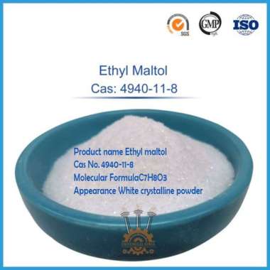 Ethyl Maltol 250gr / Pure EM Etil Maltol Sweetener Cotton Candy Pemanis E liquid Food Grade