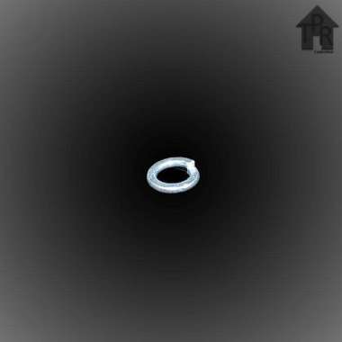 Ring Per Putih | Spring Washer Zinc Plated | M8 X Tebal 2Mm.