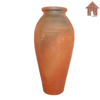 Terakota - Vas Tanah Liat / Guci Tanah Liat Model Kendang T60 Gendang