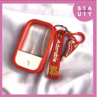 Hand Sanitizer Spray Botol V2 Pocket Gantung Touchland Silikon 50ml [ISI+GANTUNGAN+CASE+BOTOL] Sneakers Merah