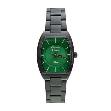 Alexandre Christie / Alexander AC 2980 LH Jam Tangan Wanita Original Black Green