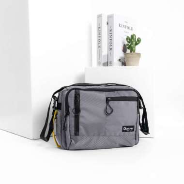 Tas Selempang Pria Original BAPIN Grey