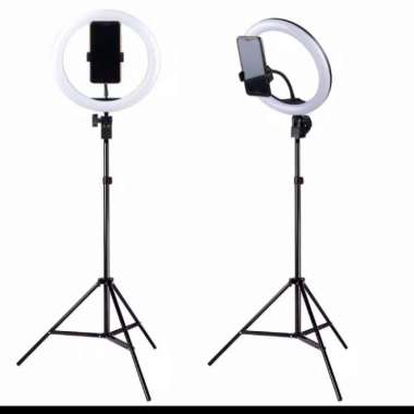 Tripod ring light 2m Lampu Makeup Lampu Selfie Lampu Vlog 100 % ORIGINAL Multicolor