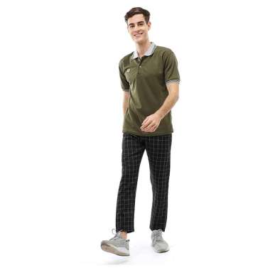 Hamlin Jack Atasan Formal Kaos Polo Polos Pria Short Sleeve Material Cotton ORIGINAL - Army Army M