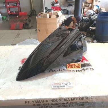 Spakbor Depan Mio J, Mio Gt (54P-P6) Asli Yamaha - Hitam