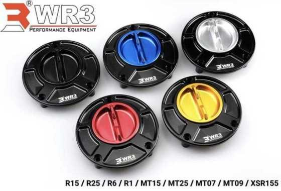 Fuel Cap Yamaha XSR 155 R15 R25 R6 R1 MT15 MT25 MT07 MT09 MT10 WR3 Red