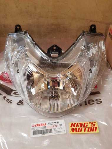 Lampu Depan / Reflektor / Reflector Mio M3, Mio Z, Mio 125 Asli Yamaha - Chrome