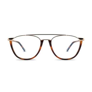 Bridges Eyewear Kacamata Unisex Loopline Dark Brown Tortoise - F BI GZ V LOOPLINE 3 Bridges Eyewear