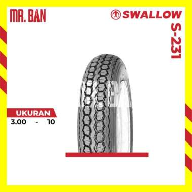 Ban Luar Vespa Ring 10 Swallow S-231 Uk. 300-10 TT