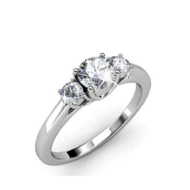 Tri Ring - CIncin Crystal by Her Jewellery 8