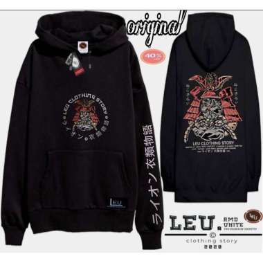 Jaket/Sweater Hoodie Original Leu Kucing Japan/Sweater original premium distro/sweter pria wanita fr