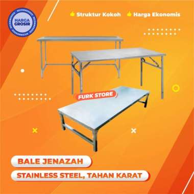 Bale Jenazah Stainless, Bale untuk Mayat, Meja Jenazah Stainless