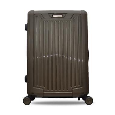 Dupont 0272 PP Anti Tusuk + Expander + TSA Lock Hardcase Koper [24 Inch] Coffee Brown