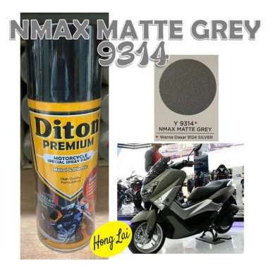 Cat Pilox Abu Abu Doff N Max Diton Premium Nmax Matte Grey Y 9314 * Abuabu Dop