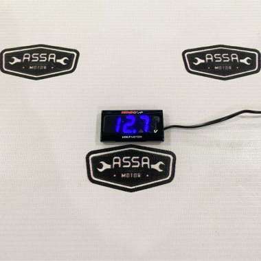 Voltmeter Kotak Koso Original Blue