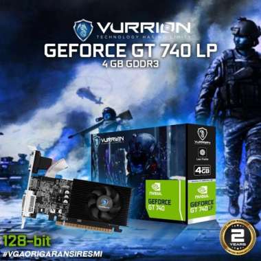 VGA Vurrion GT 740 4 GB GDDR3 Black