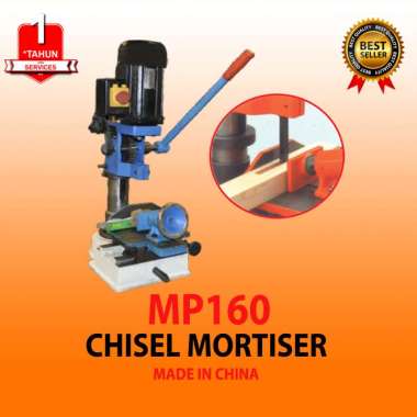 Chisel Mortiser Machine Mesin Pahat Bobok Kayu / Mesin Pahat Bor Bobok Kayu duduk AKS-MP160..