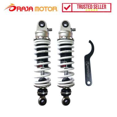KTC ShockBreaker Yamaha Jupiter / FIZ / FIZR #270 G-Plus D270 90LB/W Adjustable Nitrogen Shock Putih