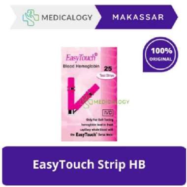 Easy Touch Strip HB Alat Cek Gula Darah 25T