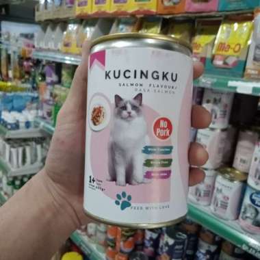 Kucingku cat food - makanan kucing KUCINGKU 400gr Salmon