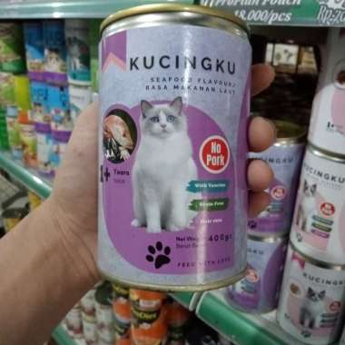 Kucingku cat food - makanan kucing KUCINGKU 400gr Seafood