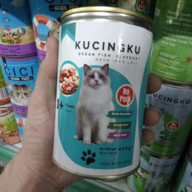 Kucingku cat food - makanan kucing KUCINGKU 400gr ocean fish