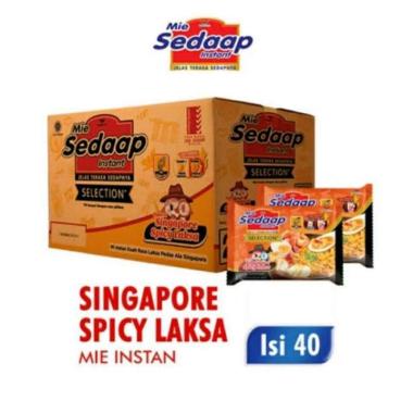 mie sedap laksa singapore dus isi 40