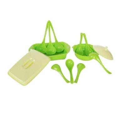 Mitra Loka Paket Hemat 11 Pcs Prasmanan Set Wadah Saji Basi Tutup Bulat Basi Tutup Segi Dan Sendok S