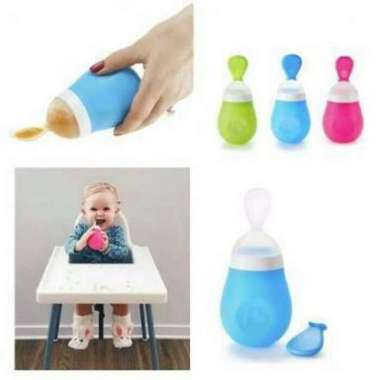 MUNCHKIN Squeeze Spoon Bottle Botol Sendok