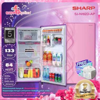 KULKAS SHARP 1PINTU SJ-N162PK