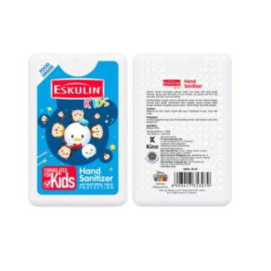 18ml - Eskulin Kids Hand Sanitizer - Seri Tsum Tsum - Pembersih Tangan Kesehatan Anak Tsum Blue