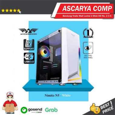 PC Gaming Rakitan AMD Ryzen 5 5600G / PC Gaming AMD Ryzen 5 5600G Hitam