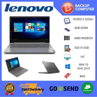 Lenovo V14 ADA 82C600DPID Ryzen 3 3250U / 4GB / 512GB SSD - Iron grey