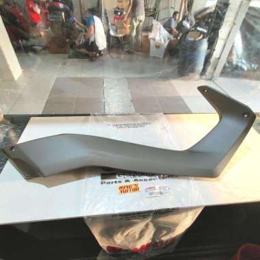 Cover Side / Body Tengah /Delta Box /Samping Tangki All New Nmax 2020 Kiri Abu-abu Gelap