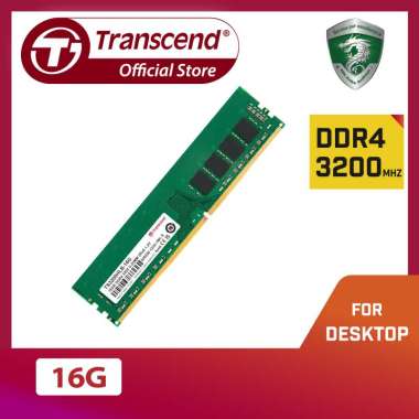 Transcend U-DIMM JETRAM DDR4 3200 - 16GB [JM3200HLB-16G] [DESKTOP RAM]