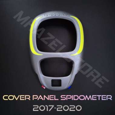 karpet alas kaki pijakan rubber step floor motor honda scoopy 2016 2020 cover panel