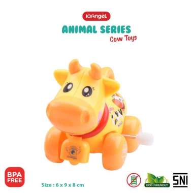 IQ Angel Cow Toys - Yellow