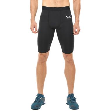 FLEX Zone Short Pants Baselayer Premium Rough Training Series Celana Olahraga Pria XL Hitam