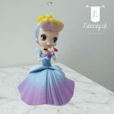 ACTION FIGURE QPOSKET PRINCESS CINDERELLA SITTING Q POSKET TOPPER