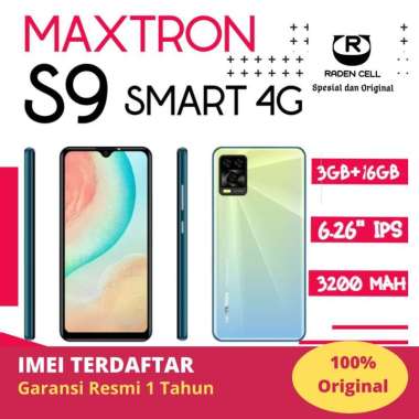 Maxtron S9 Smart 4G Ram 3/16 GB Handphone 4G LTE Murah HP Android 4G Murah HP 4G Murah Garansi Resmi