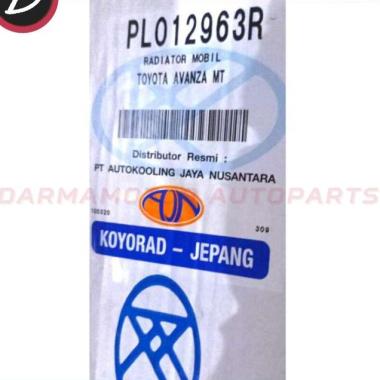 Radiator Koyorad Toyota Avanza Manual MT
