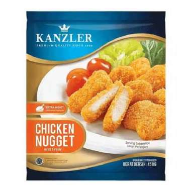kanzler chicken nugget ayam 450gr
