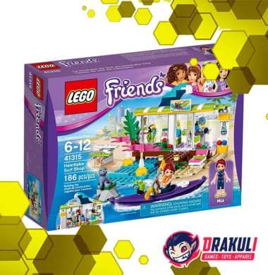 Toys LEGO Friends Heartlake Surf Shop 41315