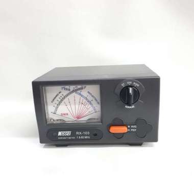 NISSEI RX-103 CROSS-NEEDLE SWR/POWER METER 1.6-60MHZ 10/100/1KW